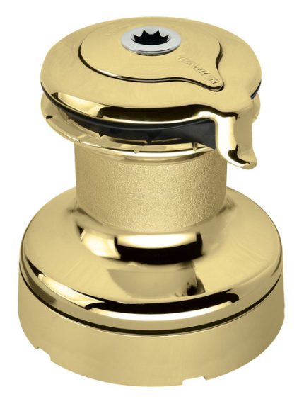 Harken Radial 3 Speed Size 60 Self Tailing Polished Bronze Winch